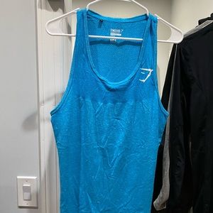 Gymshark Turquoise tank top size Large